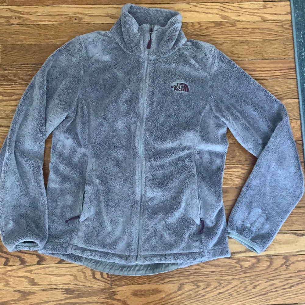 North face fuzzy fleece